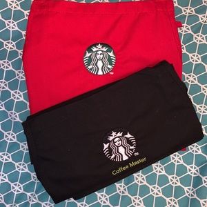 NWT  Holiday Starbucks ⭐️ Official Apron Bundle